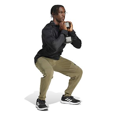 Men's adidas Essentials Camo Training Zip Hoodie