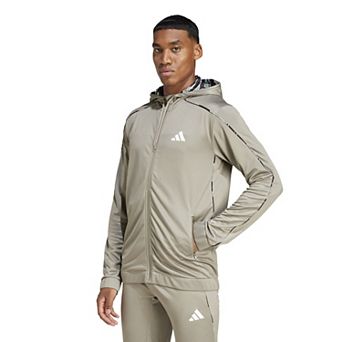 Men's adidas Essentials Camo Training Zip Hoodie