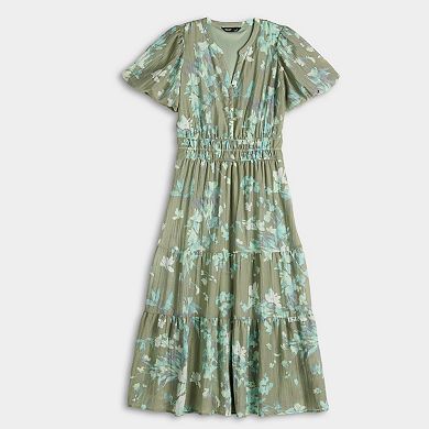 Women's Simply Vera Vera Wang Short Sleeve Maxi Dress