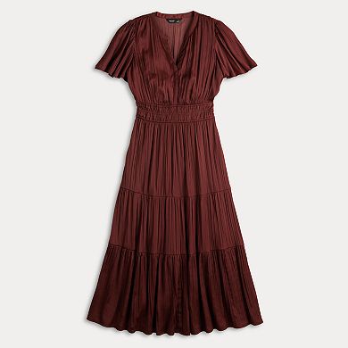Women's Simply Vera Vera Wang Short Sleeve Maxi Dress