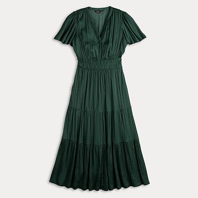 Women's Simply Vera Vera Wang Short Sleeve Maxi Dress