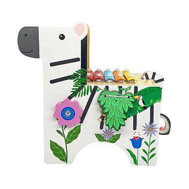 Teamson Kids Zebra Activity Play Center