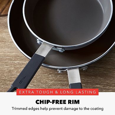 Bobby Flay by GreenPan Professional Grade Ceramic Nonstick 8” and 10” Frypan Set