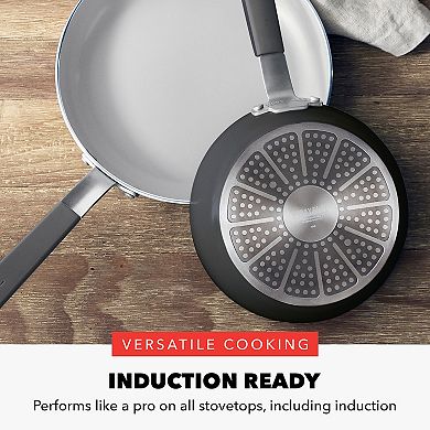 Bobby Flay by GreenPan Professional Grade Ceramic Nonstick 8” and 10” Frypan Set
