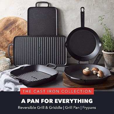 Bobby Flay by GreenPan 12” Cast Iron Frypan