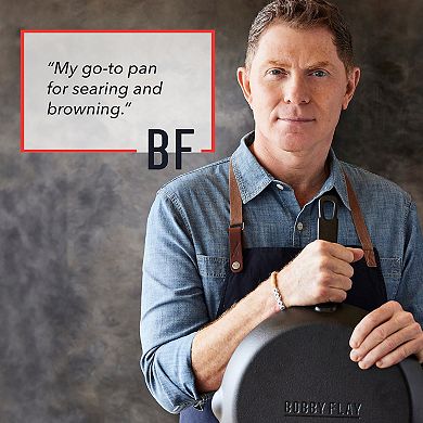Bobby Flay by GreenPan 12” Cast Iron Frypan