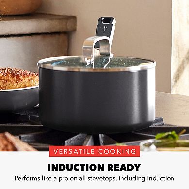 Bobby Flay by GreenPan Professional Grade Ceramic Nonstick 2.53QT Saucepan with Lid