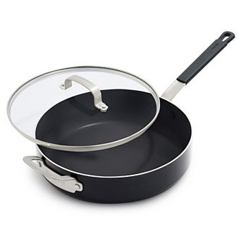Bobby Flay by GreenPan Professional Grade Ceramic Nonstick 4.5-qt Saute Pan with Lid