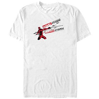 Big & Tall Marvel Deadpool New Lead Here Graphic Tee