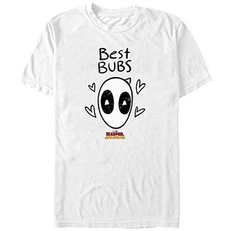 Big & Tall Marvel Deadpool & Wolverine Best Bubs Graphic Tee