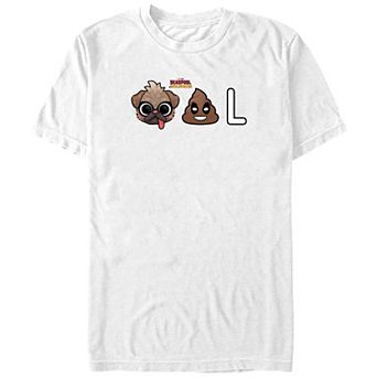Big & Tall Marvel Deadpool & Wolverine Dogpool Emojis Graphic Tee
