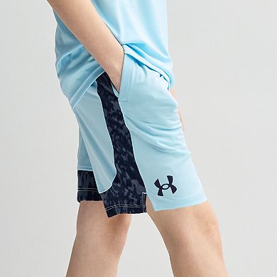 Boys 8-20 Under Armour Tech™ Vent Print Blocked Shorts