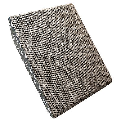 Meow Christmas Cat Scratcher with Ball and Catnip