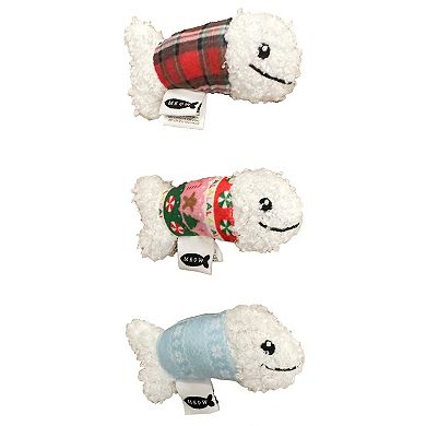 Meow Catnip Plush Fish Cat Toy 3-pk.