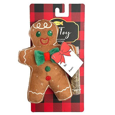 Meow Gingerbread Catnip Cat Toy