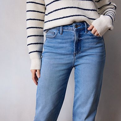 Women's LC Lauren Conrad High Rise Folded Cuff Jeans