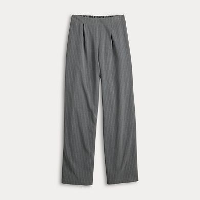 Juniors' Live To Be Spoiled Polished Trouser Pants