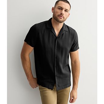 Men's Apt. 9 Short Sleeve Rayon Camp Collar Shirt