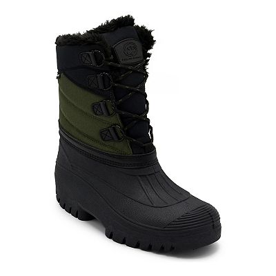 Polar Range Men s Decker Cold Weather Snow Boot Olive Size 13