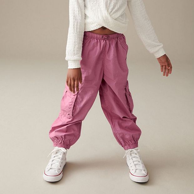 Girls 4-12 NEXT Pink Parachute Pants Girls 4-12 NEXT Pink Parachute Pants