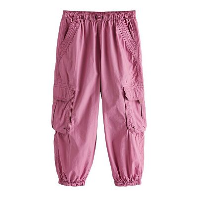 Girls 4-12 NEXT Pink Parachute Pants