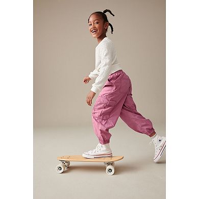 Girls 4-12 NEXT Pink Parachute Pants