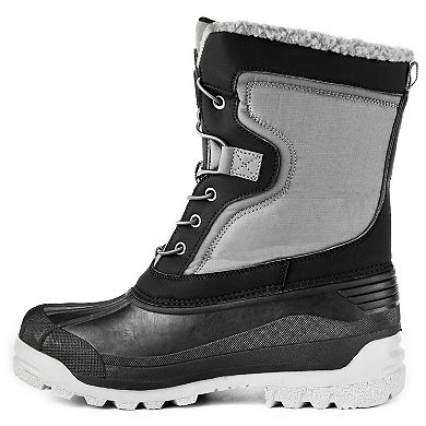 Polar Range Men's Cold Weather Faux Fur Boots