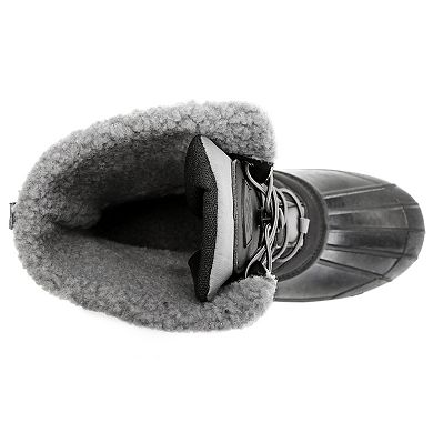 Polar Range Men's Cold Weather Faux Fur Boots