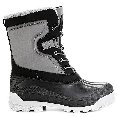 Polar Range Men's Cold Weather Faux Fur Boots