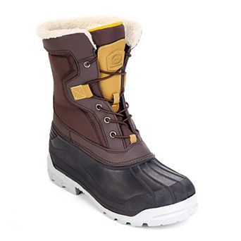 Polar Range Men's Cold Weather Faux Fur Boots