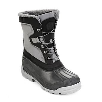 Polar Range Men's Cold Weather Faux Fur Boots