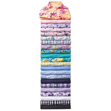 Woman Within Plus Size Petite Perfect Short Sleeve Shirt