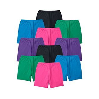 Comfort Choice Plus Size Cotton Boxer 10-Pack