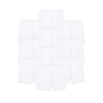 Comfort Choice Plus Size Cotton Boxer 10-Pack