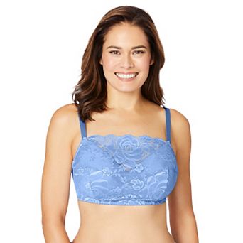 Comfort Choice Women's Plus Size Lace Wireless Cami Bra