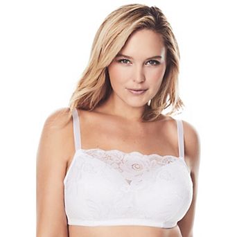 Comfort Choice Women's Plus Size Lace Wireless Cami Bra