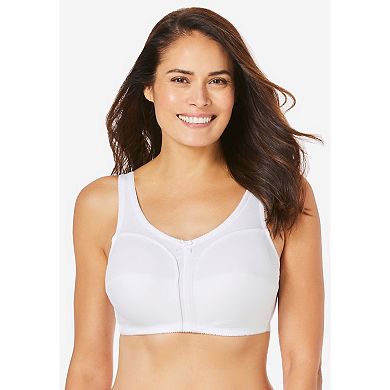 Comfort Choice Women's Plus Size 3-pack Cotton Wireless Bra