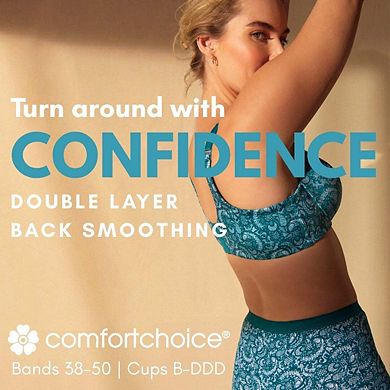 Comfort Choice Women's Plus Size Back-Smoothing Wireless T-Shirt Bra