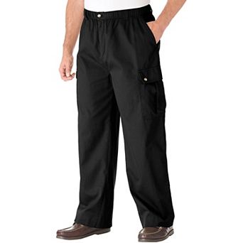Kingsize Men's Big & Tall Knockarounds Full-elastic Waist Cargo Pants