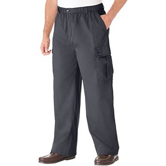 Kingsize Men's Big & Tall Knockarounds Full-elastic Waist Cargo Pants
