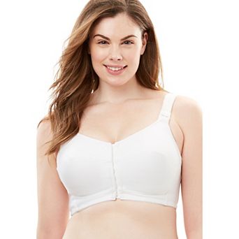 Comfort Choice Women's Plus Size Stay-cool Wireless Posture Bra