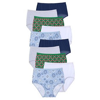 Comfort Choice Plus Size Full Coverage Stretch Cotton Brief 5 Pack
