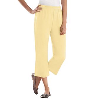 Woman Within Plus Size Petite 7-Day Knit Capri