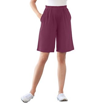 Woman Within Plus Size 7-Day Knit Short