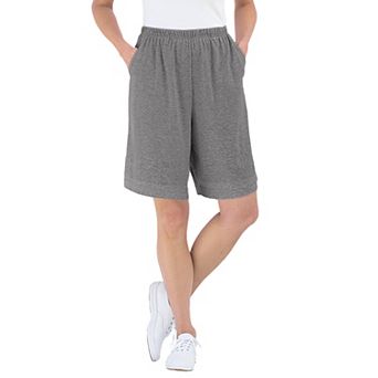 Woman Within Plus Size 7-Day Knit Short