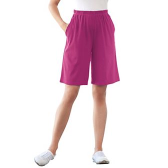 Woman Within Plus Size 7-Day Knit Short