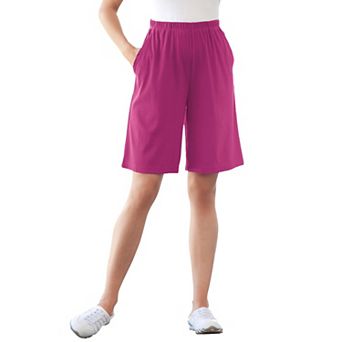 Woman Within Plus Size 7-Day Knit Short