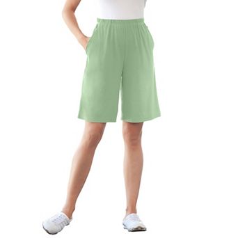Woman Within Plus Size 7-Day Knit Short