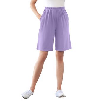 Woman Within Plus Size 7-Day Knit Short