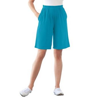 Woman Within Plus Size 7-Day Knit Short